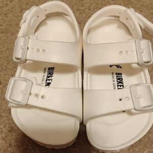 Birkenstock Kids White Sandals Size 24